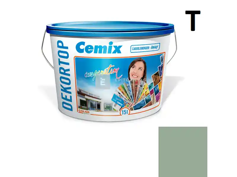 Rendeld meg most Cemix 2802 DekorTOP diszperziós homlokzatfesték 4529 green 15 l