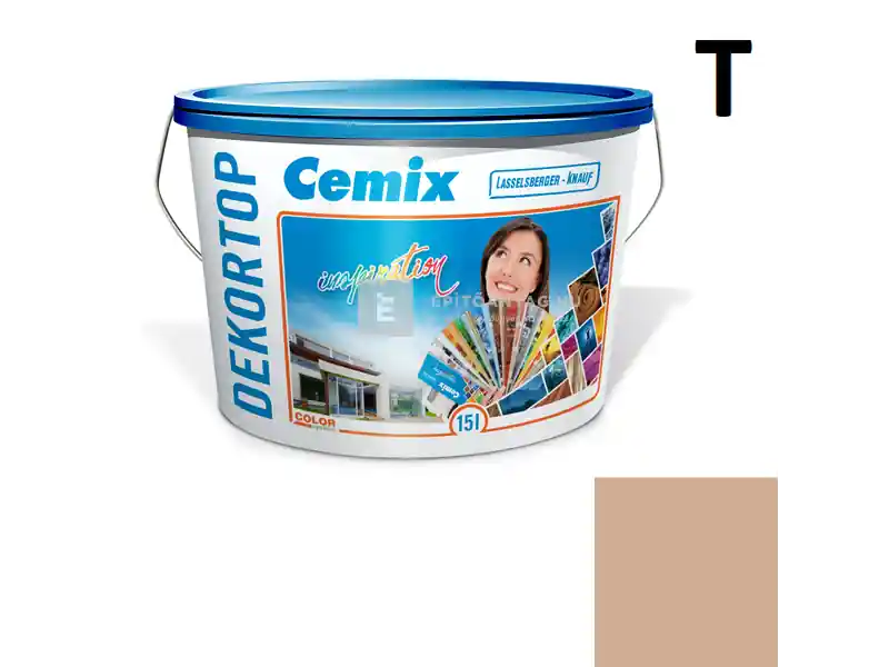 Olcsóbb Cemix 2802 DekorTOP diszperziós homlokzatfesték 4925 brown 15 l