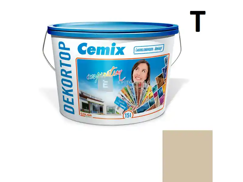 Cemix 2802 DekorTOP diszperziós homlokzatfesték 4947 brown 15 l Azonnal elérhető