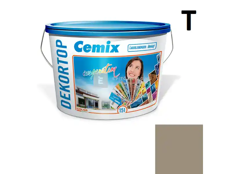 Cemix 2802 DekorTOP diszperziós homlokzatfesték 4979 brown 15 l Utolsó esély