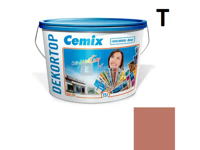 Olcsó Cemix 2802 DekorTOP diszperziós homlokzatfesték 5139 rusty 15 l