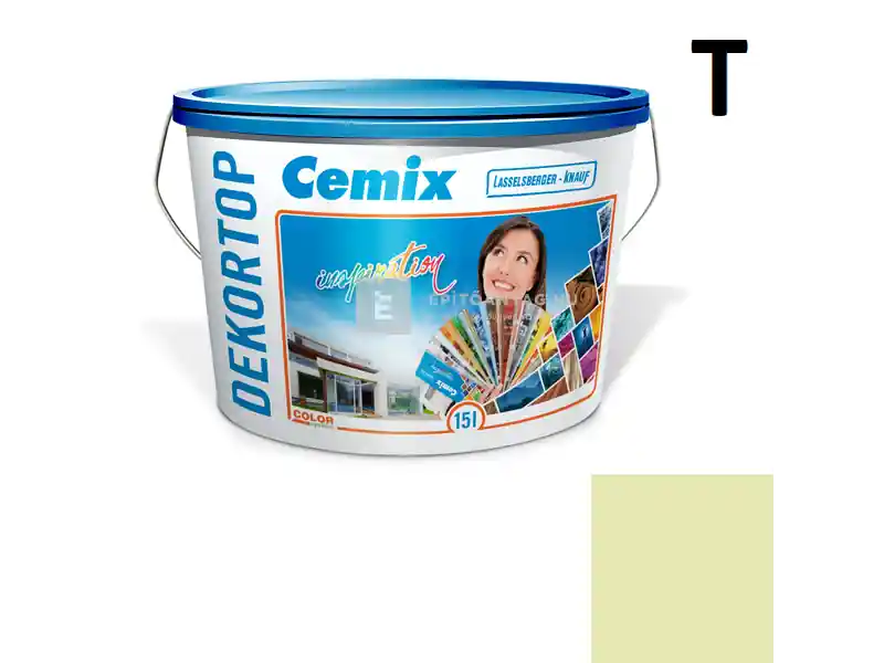 Expressz kézbesítés Cemix 2802 DekorTOP diszperziós homlokzatfesték 6513 intense 15 l