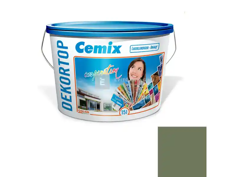 Cemix 2802 DekorTOP diszperziós homlokzatfesték 6559 intense 15 l Szuper ajánlat
