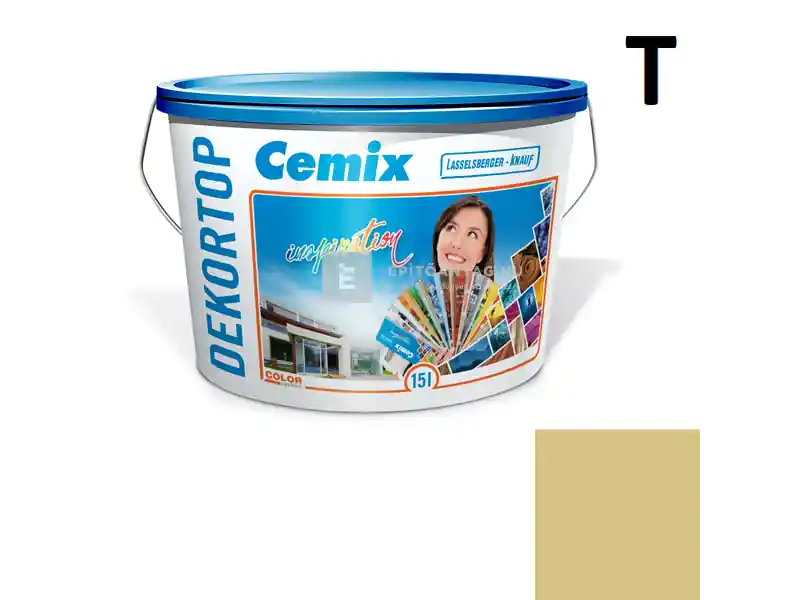 Cemix 2802 DekorTOP diszperziós homlokzatfesték 6575 intense 15 l Szuper ajánlat