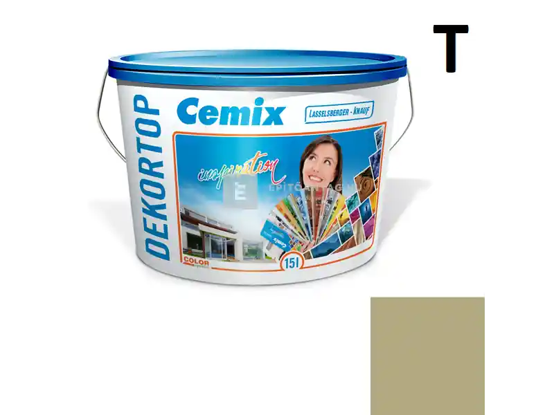 Legjobb ár Cemix 2802 DekorTOP diszperziós homlokzatfesték 6565 intense 15 l