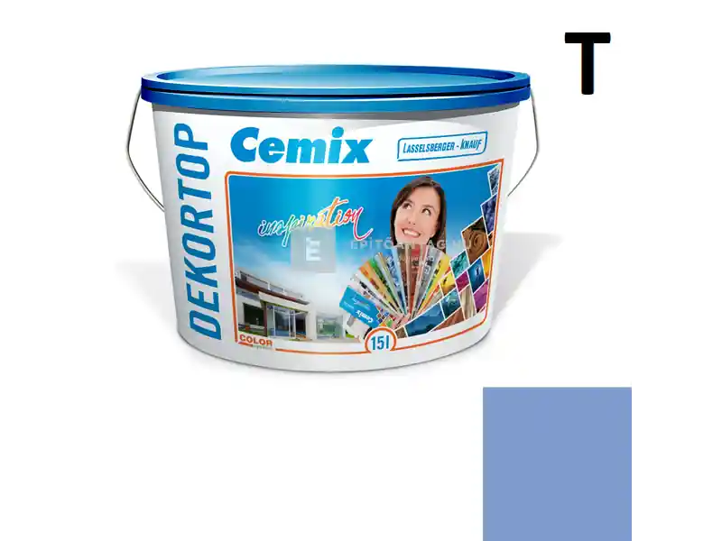 Cemix 2802 DekorTOP diszperziós homlokzatfesték 6727 intense 15 l Népszerű