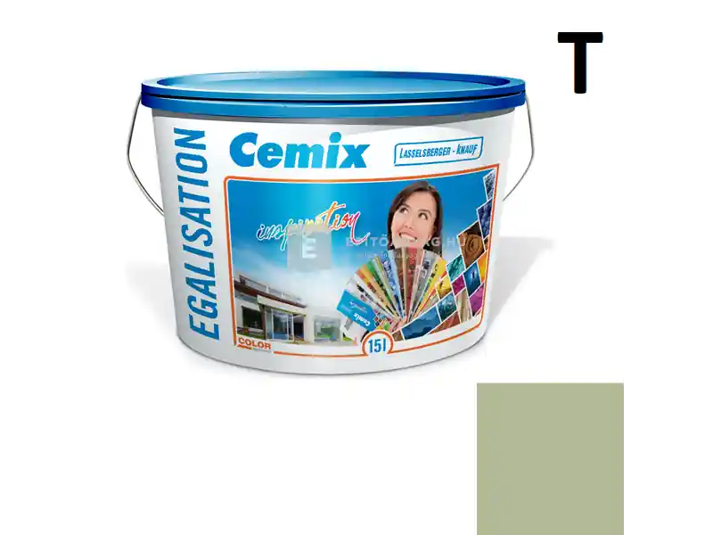 Azonnali szállítás Cemix 2805 Egalisation színfelújító homlokzatfesték 4517 green 15 l