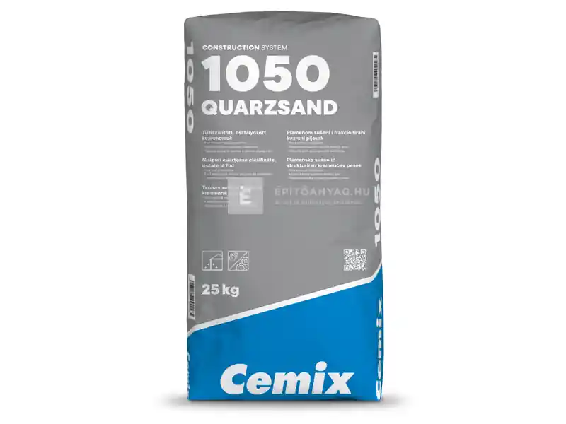 Cemix 1050 QuarzSand kvarchomok 40 kg Csak ma