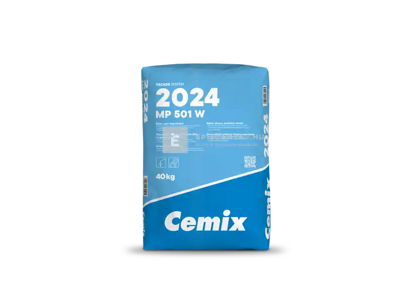 Azonnali szállítás Cemix 2024 MP 501 W alapvakolat gépi fehér 40 kg