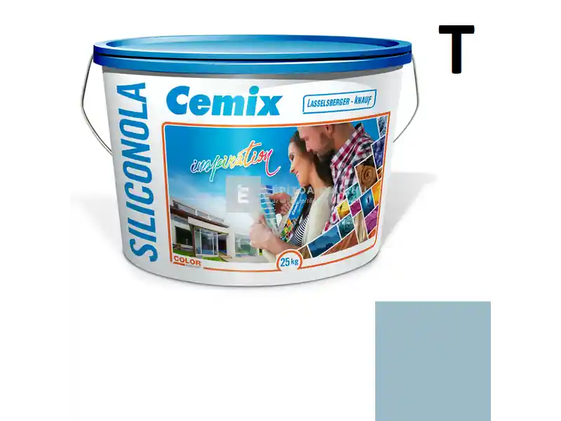 Cemix 2733 SiliconOLA szilikon vékonyvakolat, kapart 1,5 mm 4717 blue 25 kg Olcsóbb