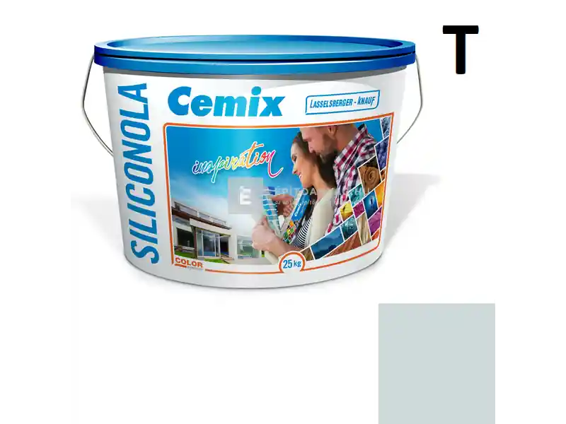 Cemix 2733 SiliconOLA szilikon vékonyvakolat, kapart 1,5 mm 4735 blue 25 kg Biztonságos fizetés