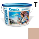 Korlátozott ajánlat Cemix 2733 SiliconOLA szilikon vékonyvakolat, kapart 1,5 mm 4923 brown 25 kg