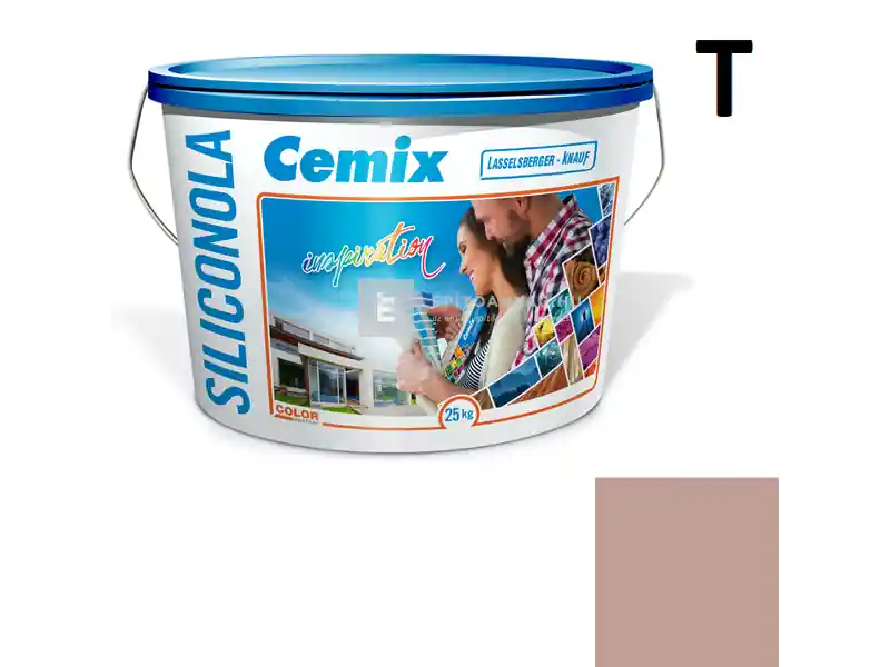 Cemix 2733 SiliconOLA szilikon vékonyvakolat, kapart 1,5 mm 5127 rock 25 kg Biztonságos fizetés