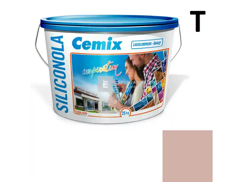 Cemix 2733 SiliconOLA szilikon vékonyvakolat, kapart 1,5 mm 5143 rock 25 kg Árengedmény