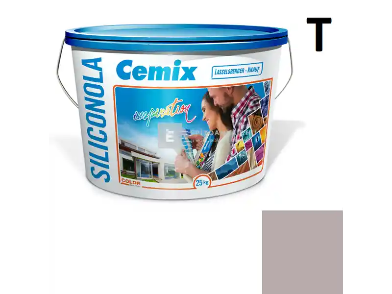 Cemix 2733 SiliconOLA szilikon vékonyvakolat, kapart 1,5 mm 5183 rusty 25 kg Árcsökkenés