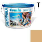 Cemix 2733 SiliconOLA szilikon vékonyvakolat, kapart 2 mm 4337 orange 25 kg Prémium