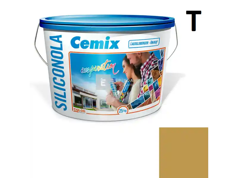 Cemix 2733 SiliconOLA szilikon vékonyvakolat, kapart 2 mm 4379 orange 25 kg Biztonságos fizetés