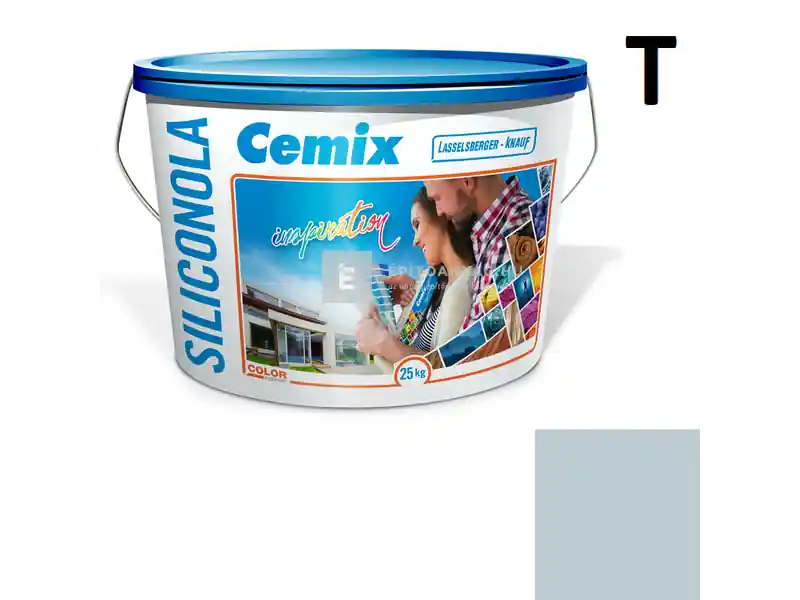 Árcsökkenés Cemix 2733 SiliconOLA szilikon vékonyvakolat, kapart 2 mm 4737 blue 25 kg