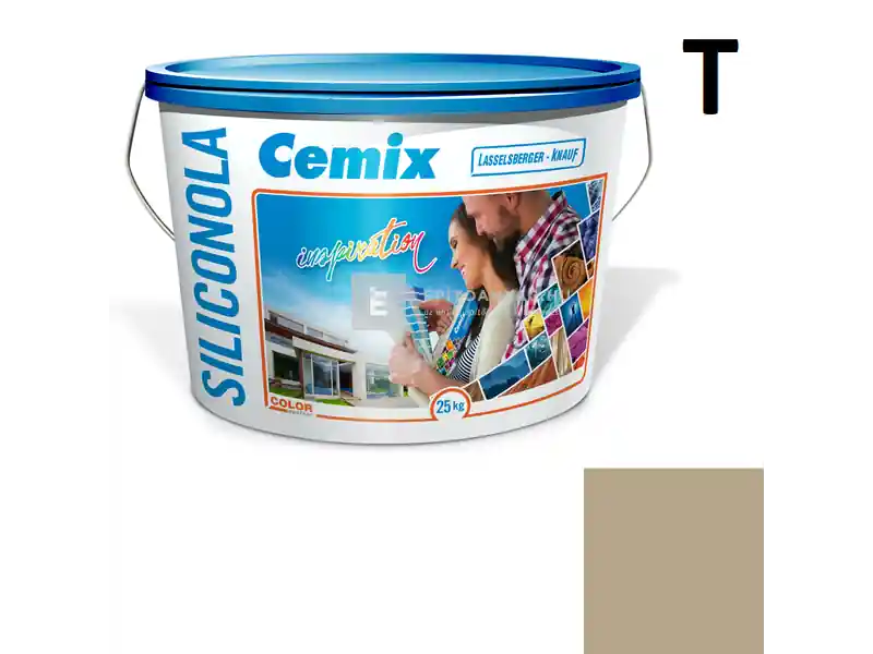 Legjobb ár Cemix 2733 SiliconOLA szilikon vékonyvakolat, kapart 2 mm 4939 brown 25 kg