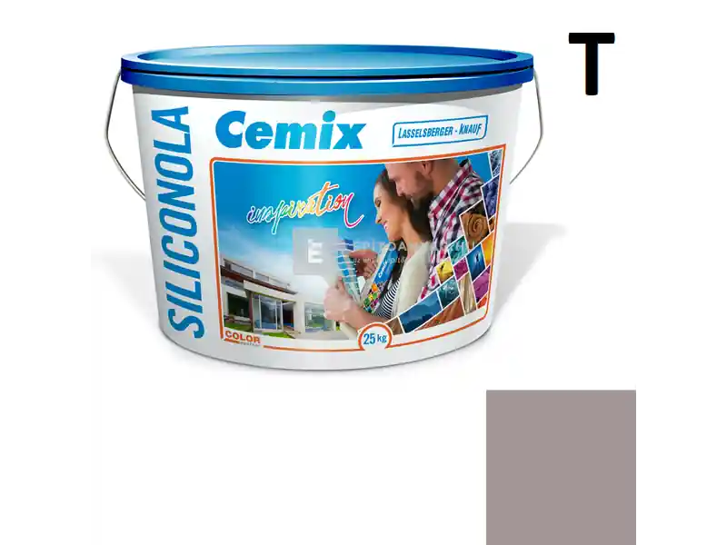 Cemix 2733 SiliconOLA szilikon vékonyvakolat, kapart 2 mm 5185 rusty 25 kg Legkelendőbb
