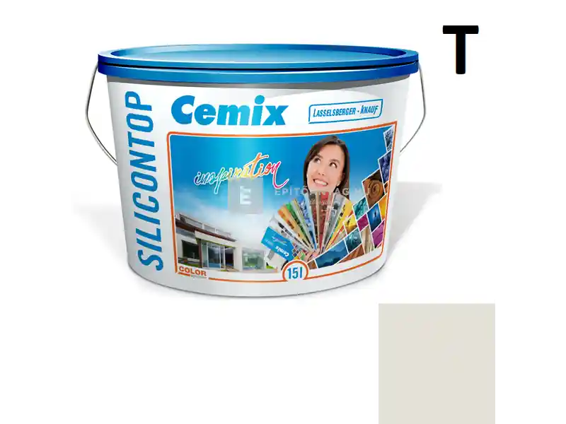 Expressz kézbesítés Cemix 2733 SiliconOLA szilikon vékonyvakolat, dörzsölt 2 mm 4171 cream 25 kg