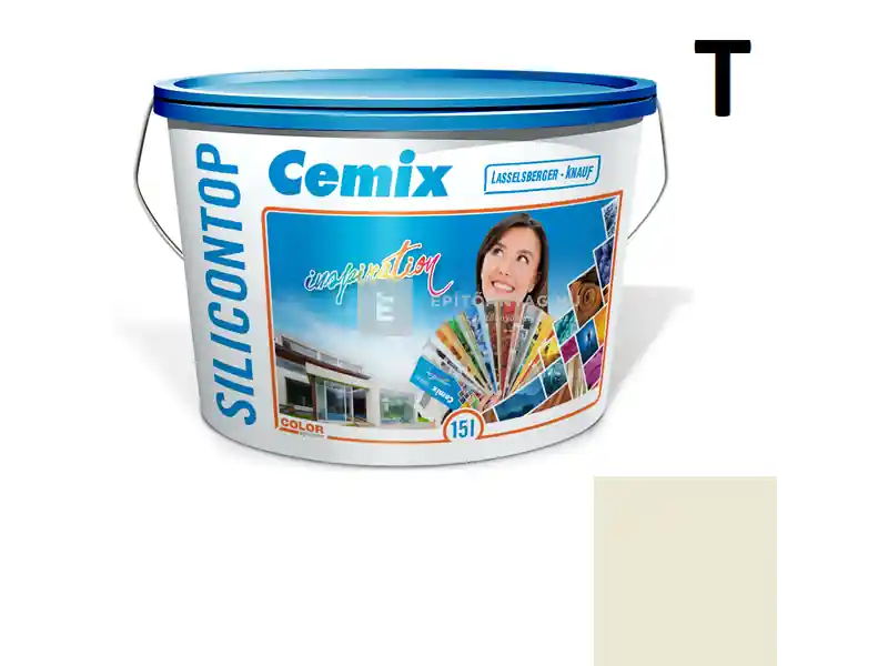 Cemix 2733 SiliconOLA szilikon vékonyvakolat, dörzsölt 2 mm 4201 cream 25 kg Nézd meg most