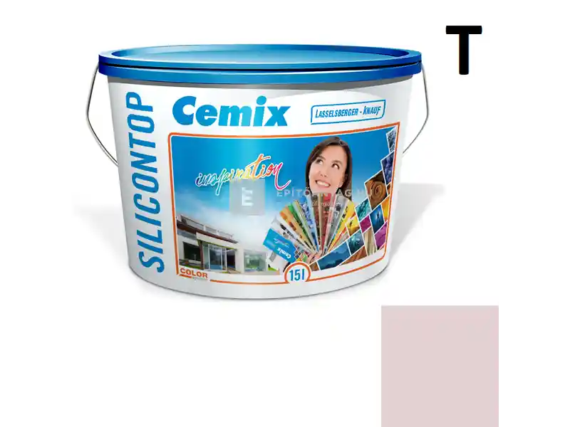 Újdonság Cemix 2733 SiliconOLA szilikon vékonyvakolat, dörzsölt 2 mm 5161 rusty 25 kg