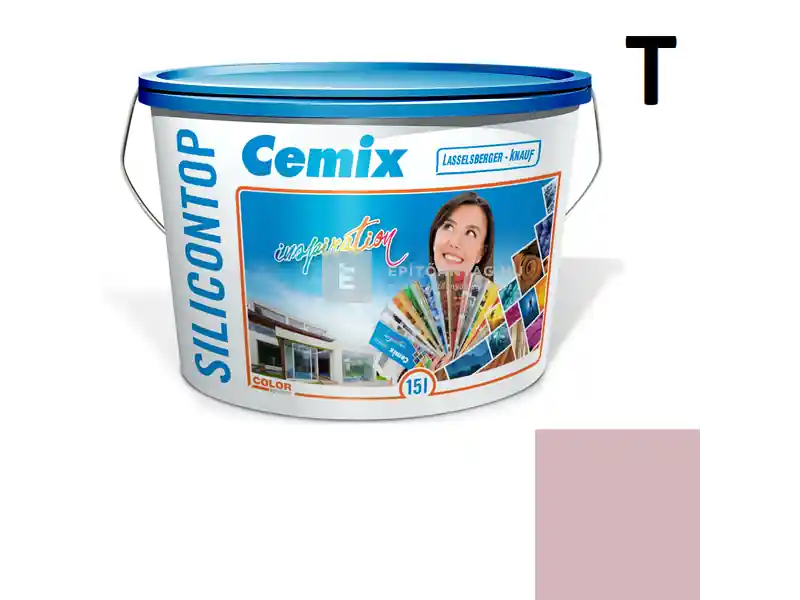 Utolsó esély Cemix 2733 SiliconOLA szilikon vékonyvakolat, dörzsölt 2 mm 5165 rusty 25 kg