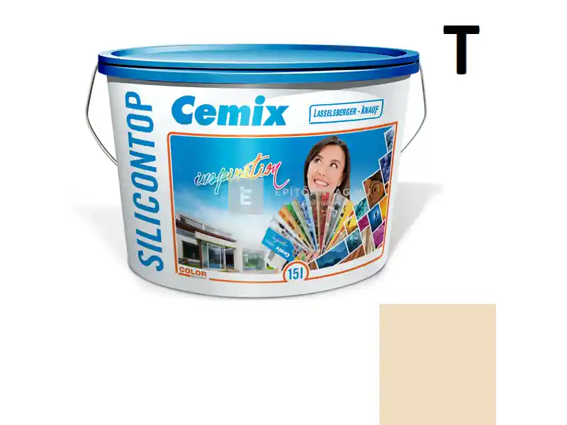 Gyors szállítás Cemix 2733 SiliconOLA szilikon vékonyvakolat, dörzsölt 2 mm 5171 rusty 25 kg