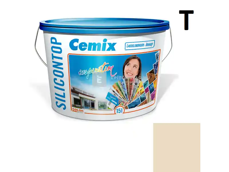Cemix 2733 SiliconOLA szilikon vékonyvakolat, dörzsölt 2 mm 5173 rusty 25 kg Utolsó esély