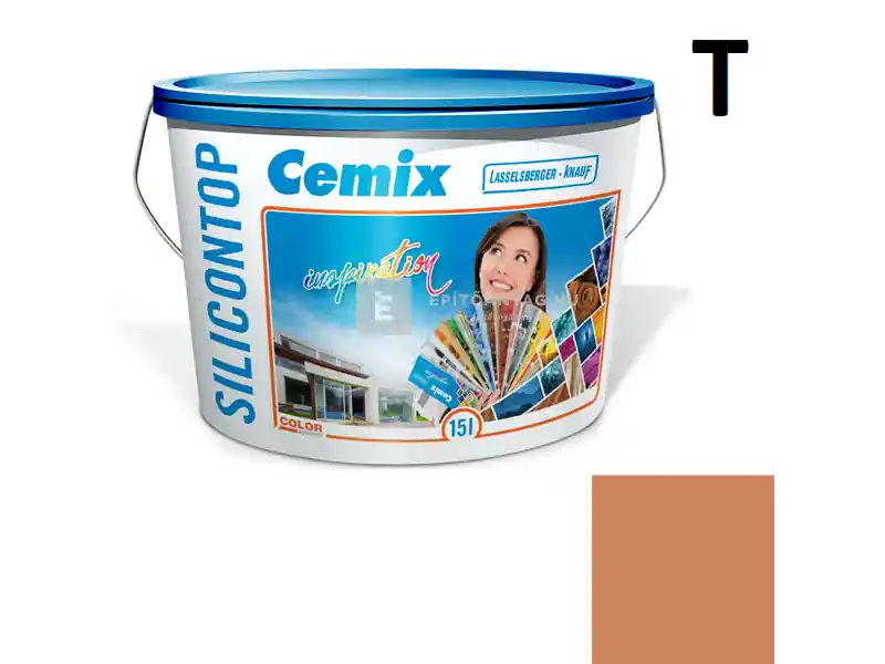 Különleges ajánlat Cemix 2800 SiliconTOP szilikon homlokzatfesték 6319 intense 15 l