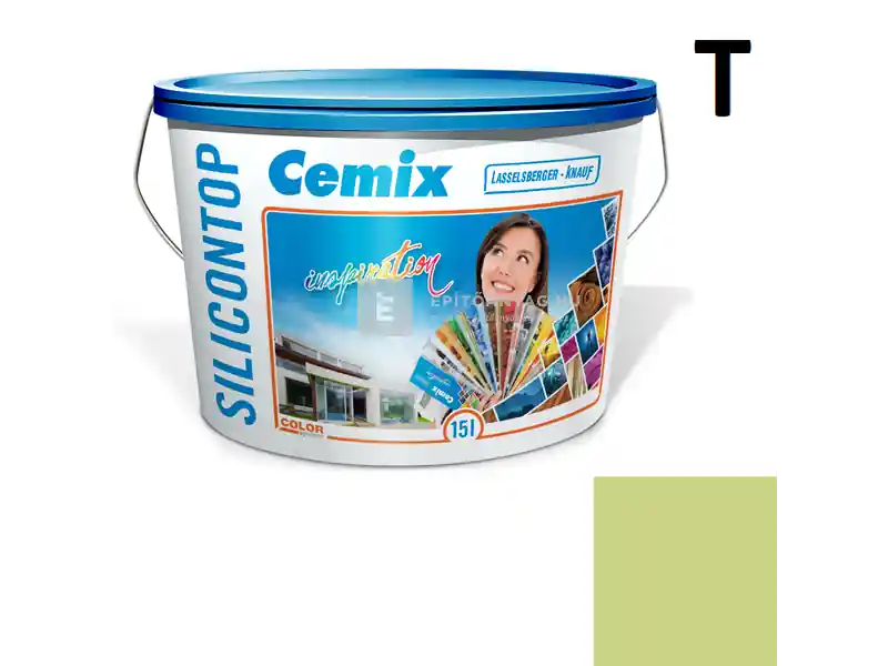 Kihagyhatatlan ajánlat Cemix 2800 SiliconTOP szilikon homlokzatfesték 6519 intense 15 l