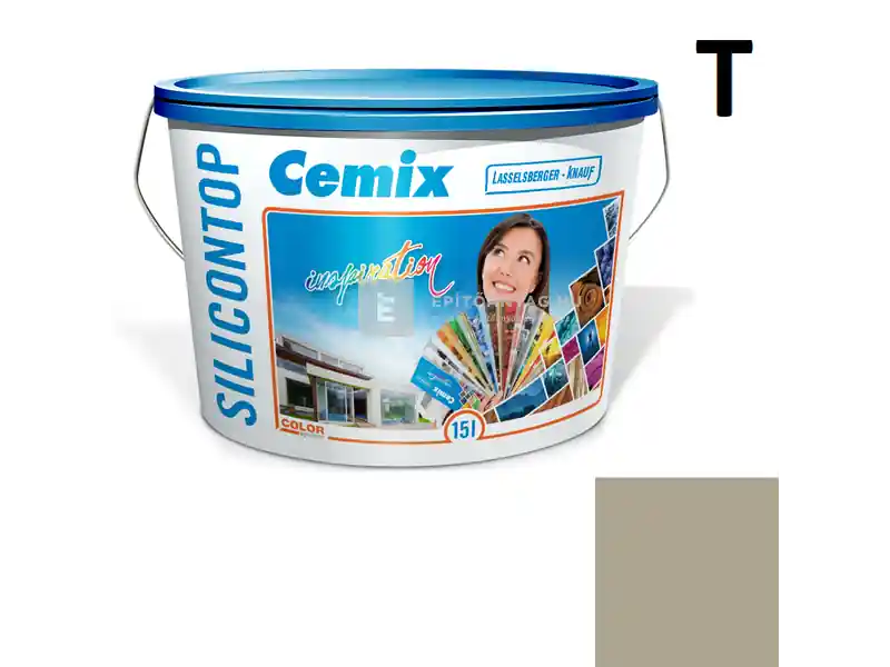 Biztonságos fizetés Cemix 2800 SiliconTOP szilikon homlokzatfesték 6945 intense 15 l