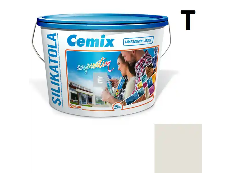 Nézd meg most Cemix 2722 SilikatOLA szilikát vékonyvakolat, kapart 1,5 mm 4171 cream 25 kg