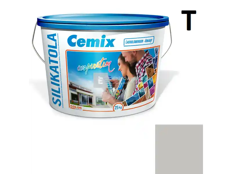 Cemix 2722 SilikatOLA szilikát vékonyvakolat, kapart 1,5 mm 5313 rock 25 kg Végkiárusítás