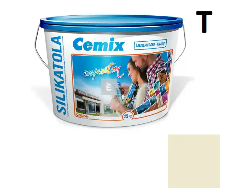 Expressz kézbesítés Cemix 2722 SilikatOLA szilikát vékonyvakolat, kapart 2 mm 4371 orange 25 kg