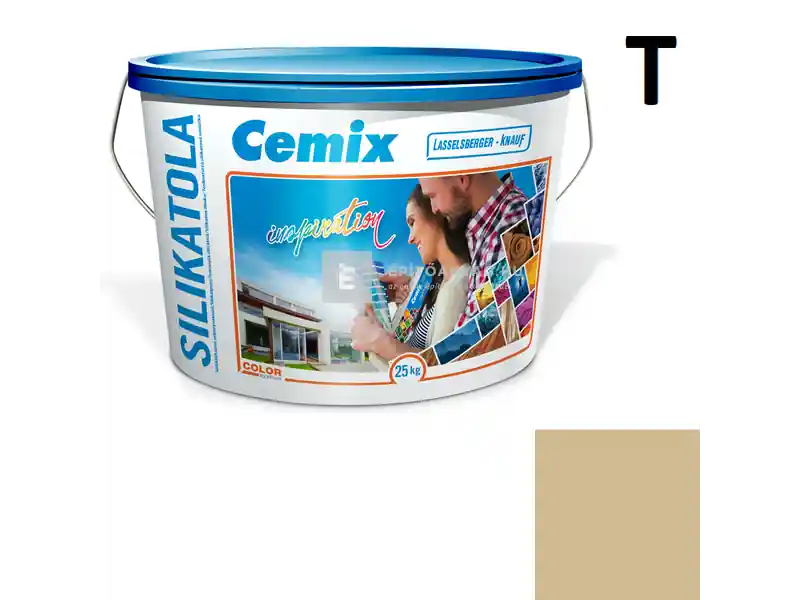 Expressz kézbesítés Cemix 2722 SilikatOLA szilikát vékonyvakolat, dörzsölt 2 mm 4957 brown 25 kg