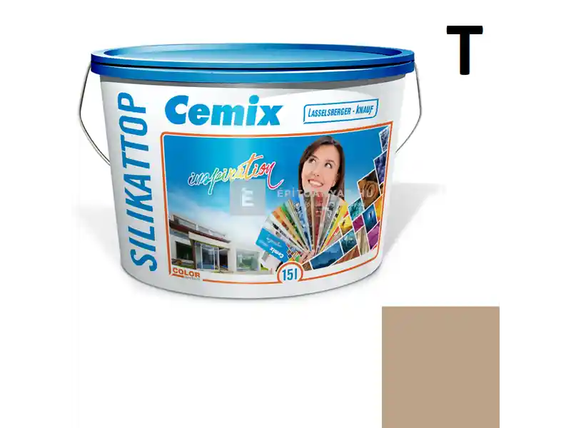 Utolsó esély Cemix 2801 SilikatTOP szilikát homlokzatfesték 4915 brown 15 l