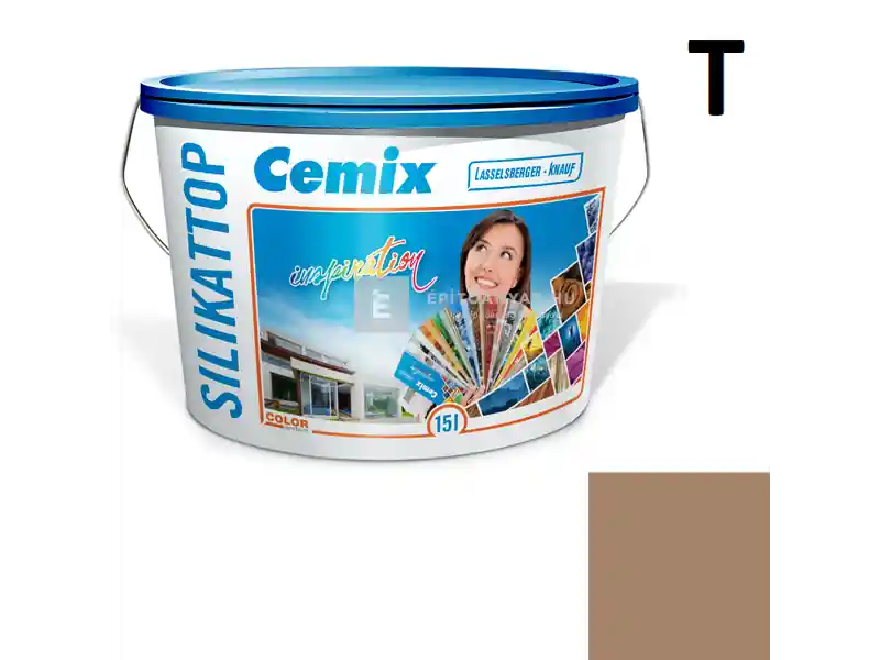 Nézd meg most Cemix 2801 SilikatTOP szilikát homlokzatfesték 4917 brown 15 l