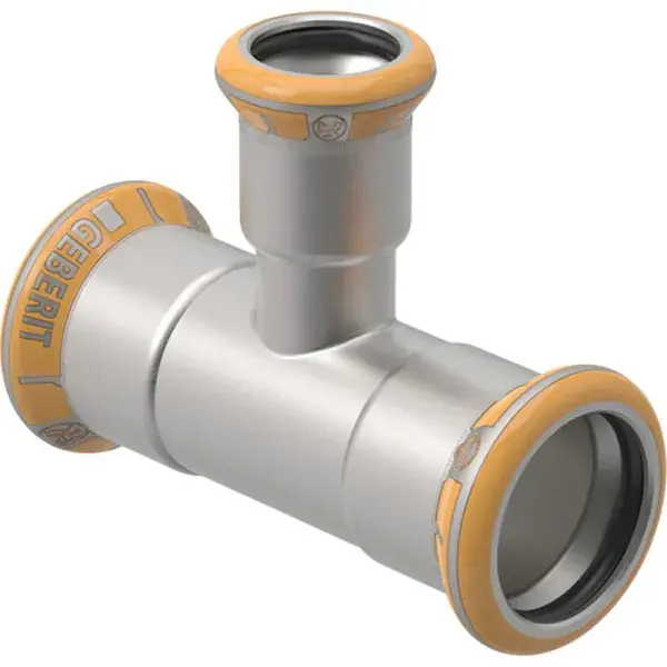Geberit Mapress Therm RM. szűkített T-idom 22-18-22 Korlátozott ajánlat