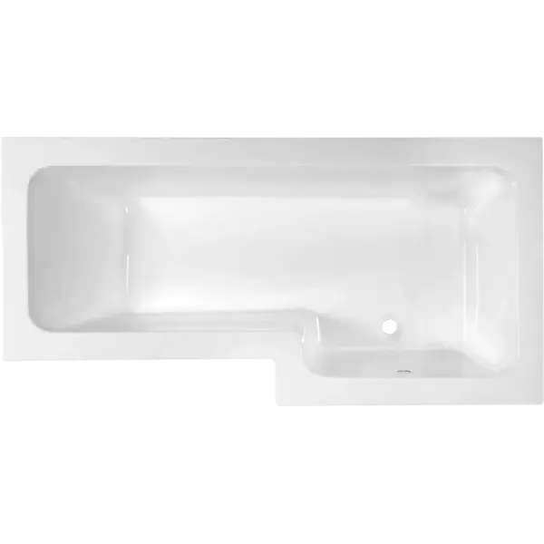 M-Acryl Linea jobbos aszimmetrikus kád 160x70/85 Bestseller