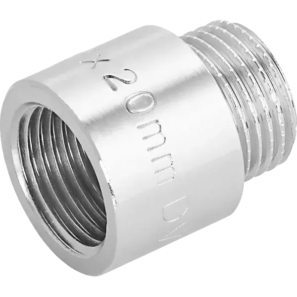 Gyors szállítás Krómozott csaphosszabbító 1/2"x20mm