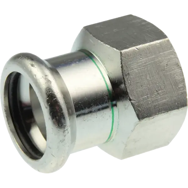 Végkiárusítás KeKelit Steelfix szénacél prés csatlakozó 15x1/2" BM