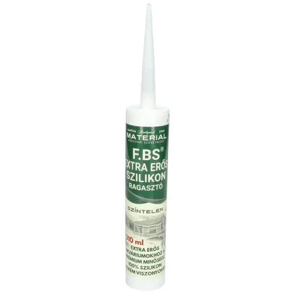 FBS szilikon ragasztó színtelen 310ml Azonnali szállítás