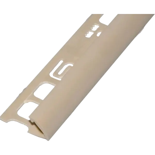 Salag PVC pozitív élvédő profil 9/10 mm krém Legnépszerűbb