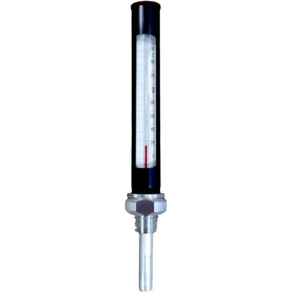 Alacsony ár Hőmérő egyenes fémtokos 0-160°C hossz=63mm
