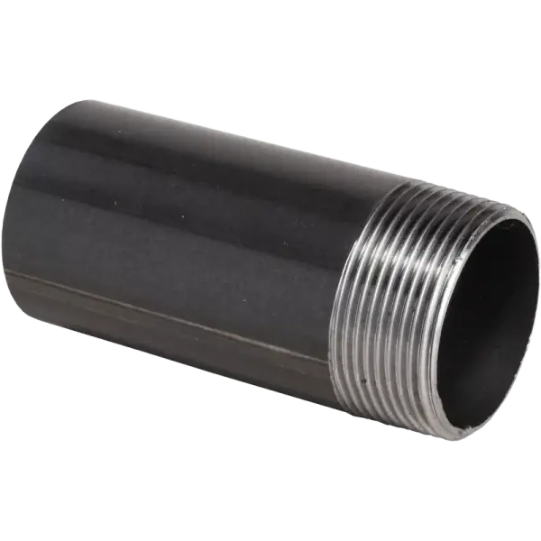 Expressz szállítás Hegeszthető fekete menetvég 1" (100 mm)