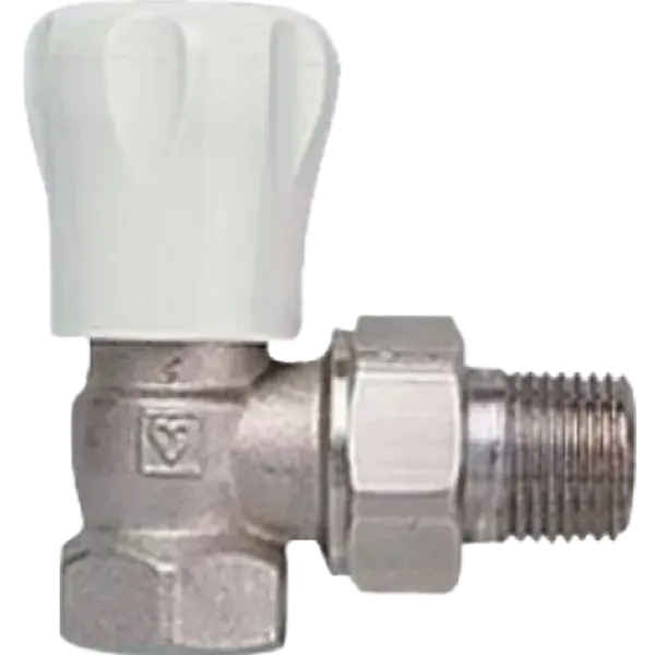 Bestseller Herz előremenő, sarok radiátorszelep BM 3/4"