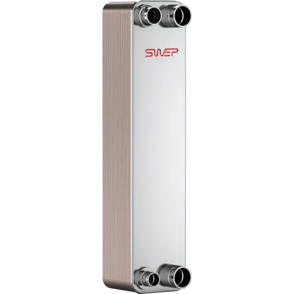 Swep lemezes hőcserélő B85Hx40 4x1"-os csatlakozással Biztonságos fizetés