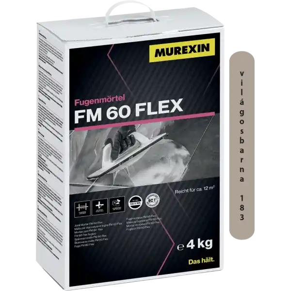 Rendeld meg most Murexin FM60 FLEX fugázóanyag Világosbarna 4kg